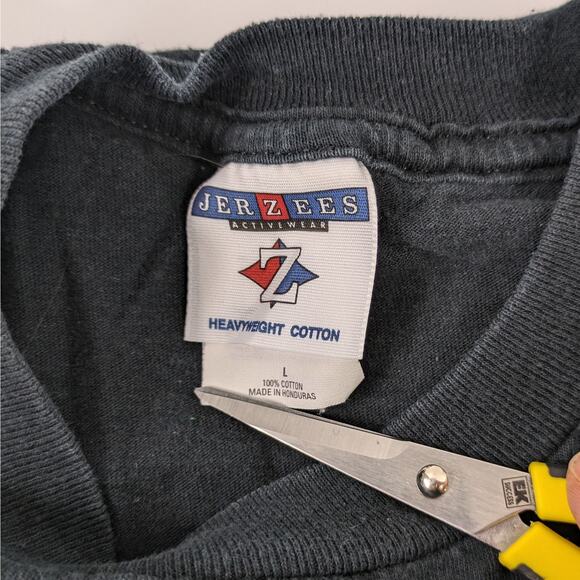 Vintage 2001 Mens Drag Racing Large T-Shirt 41st AutoZone Winston NHRA Pomona - Picture 4 of 6